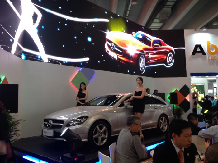 奔驰车展